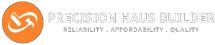 precision white full logo